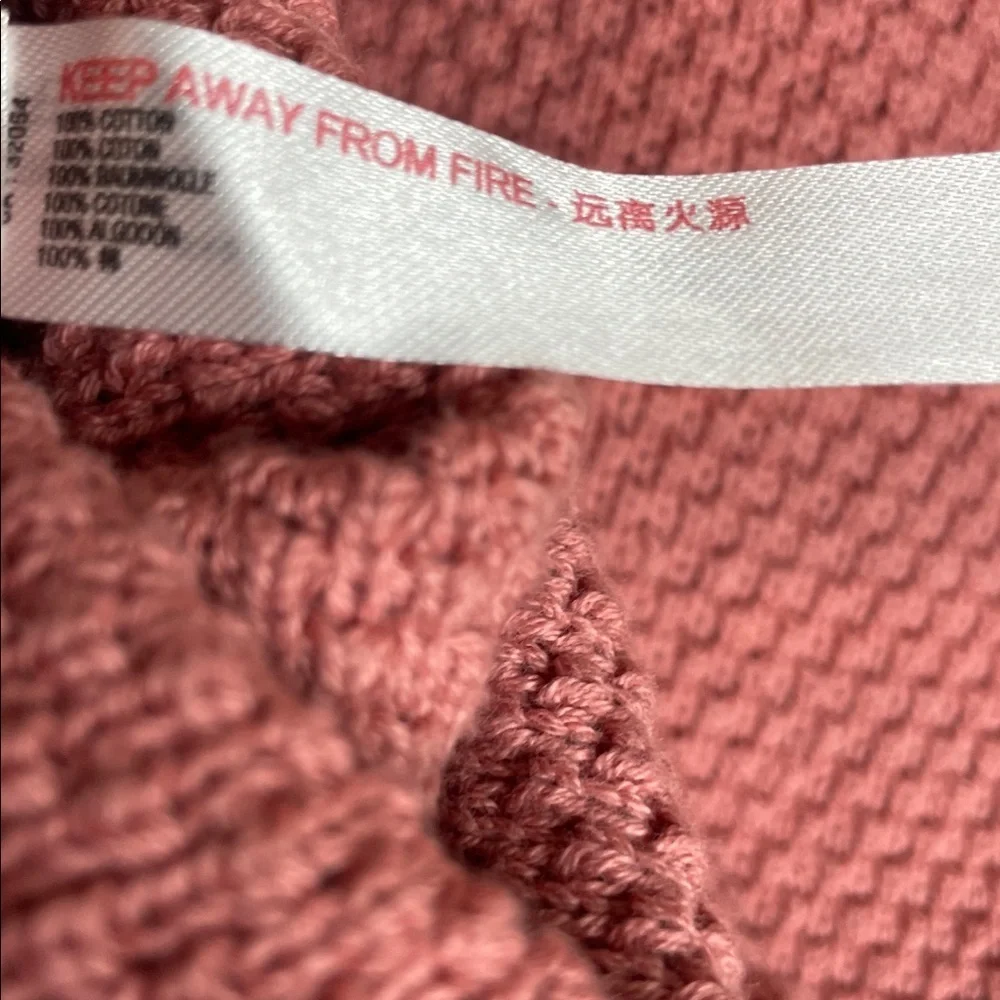 Free People Beach | Women’s Hailee Sweater in Rosie Pink XS NWT